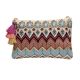 Multicolor Handcrafted Beaded Cotton Sling  Side Bag For Women 